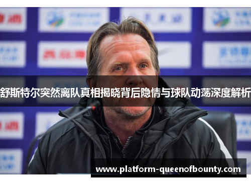 舒斯特尔突然离队真相揭晓背后隐情与球队动荡深度解析