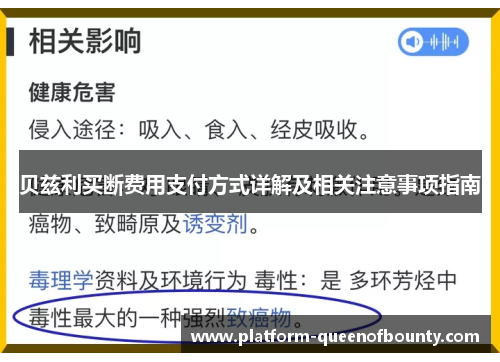 贝兹利买断费用支付方式详解及相关注意事项指南